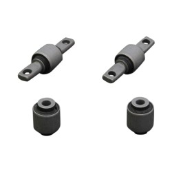 Hardrace Hardened Rubber Rear Upper Control Arm Bushes 4pc Set Mitsubishi Evo 4-9 96-07