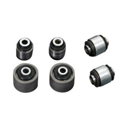 Hardrace Spherical Bearings Rear Lower Arm Bush Aluminium Body 6pc Set Mitsubishi Evo 4-9 96-07
