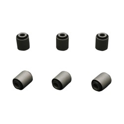 Hardrace Hardened Rubber Rear Knuckle Hub Bushes 6pc Set Nissan 200sx S13 S14 Silvia S15