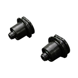 Hardrace Hardened Rubber Rear Trailing Arm Bushes 2pc Set Suzuki Swift Zc31