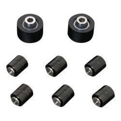 Hardrace Rear Knuckle Bushing Pillow Ball (8 Piece Set) For HICAS Removal Use Skyline R33