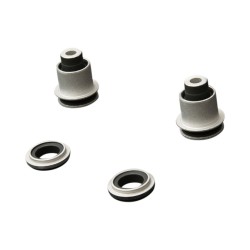 Hardrace Hardened Rubber Small Front Lower Arm Bushes 4pc Set Honda Civic Fn2 07-11