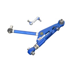 Hardrace Adjustable Front Lower Control Arms And Drop Links V2 With Spherical Bearings 4pc Set Nissan 200sx S14 Silvia S15