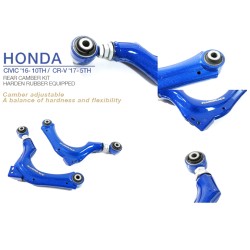 Hardrace Rear Camber Arm Kit Harden Rubber Honda Civic Type R Fk8 18+