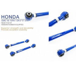 Hardrace Rear Toe Kit Harden Rubber Honda Civic Type R Fk8 18+