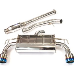 Invidia Q300 Titanium Tip 3in Cat-Back Exhaust Mitsubishi Evo X 08-15