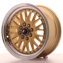 Japan Racing JR10 Alloy Wheel 15x7 - 4x100 / 4x108 - ET30 - Gold