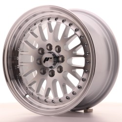 Japan Racing JR10 Alloy Wheel 15x7 - 4x108 / 4x100 - ET30 - Machined Silver