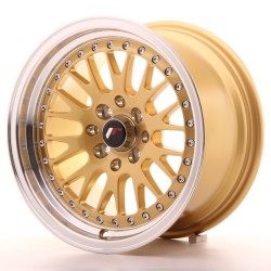 Japan Racing JR10 Alloy Wheel 15x8 - 4x100 / 4x114.3 - ET15 - Gold