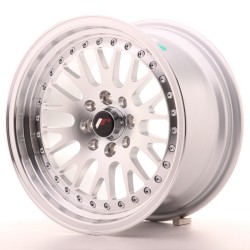 Japan Racing JR10 Alloy Wheel 15x8 - 4x108 / 4x100 - ET20 - Machined Silver