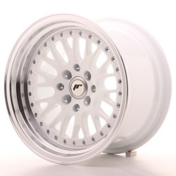 Japan Racing JR10 Alloy Wheel 15x9 - 4x114.3 / 4x100 - ET10 - White