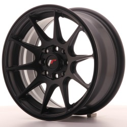 Japan Racing JR11 Alloy Wheel 15x7 - 4x100 / 4x114.3 - ET30 - Flat Black