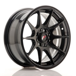 Japan Racing JR11 Alloy Wheel 15x7 - 4x108 / 4x100 - ET30 - Black