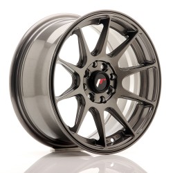 Japan Racing JR11 Alloy Wheel 15x7 - 4x108 / 4x100 - ET30 - Hyper Grey