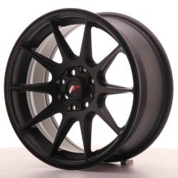 Japan Racing JR11 Alloy Wheel 16x7 - 4x100 / 4x114.3 - ET30 - Flat Black