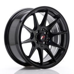 Japan Racing JR11 Alloy Wheel 16x7 - 4x100 / 4x114.3 - ET30 - Black