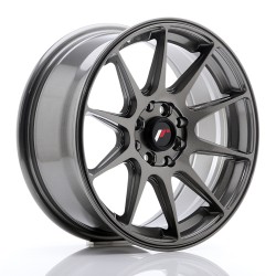 Japan Racing JR11 Alloy Wheel 16x7 - 4x100 / 4x114.3 - ET30 - Hyper Grey