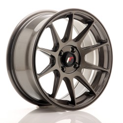 Japan Racing JR11 Alloy Wheel 16x7 - 4x100 - ET25 - Hyper Grey