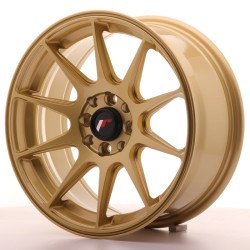 Japan Racing JR11 Alloy Wheel 16x7 - 4x108 / 4x100 - ET25 - Gold