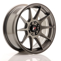 Japan Racing JR11 Alloy Wheel 16x7 - 4x108 / 4x100 - ET25 - Hyper Grey