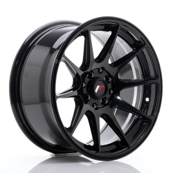 Japan Racing JR11 Alloy Wheel 16x8 - 4x100 / 4x114.3 - ET25 - Black