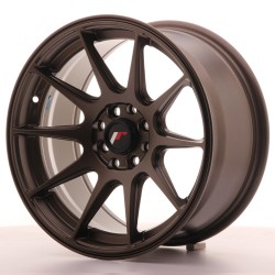 Japan Racing JR11 Alloy Wheel 16x8 - 4x114.3 / 4x100 - ET25 - Matt Bronze