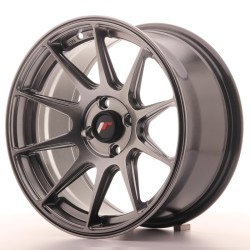 Japan Racing JR11 Alloy Wheel 16x8 - 4x100 - ET25 - Hyper Black