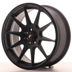 Japan Racing JR11 Alloy Wheel 17x7.25 - 4x100 / 4x108 - ET25 - Matt Black