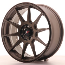 Japan Racing JR11 Alloy Wheel 17x7.25 - 4x108 / 4x100 - ET25 - Matt Bronze