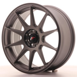 Japan Racing JR11 Alloy Wheel 17x7.25 - 4x108 / 4x100 - ET25 - Gun metal