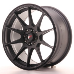 Japan Racing JR11 Alloy Wheel 17x8.25 - 4x100 / 4x108 - ET25 - Matt Black