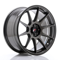 Japan Racing JR11 Alloy Wheel 17x8.25 - 4x100 / 4x108 - ET25 - Hyper Grey