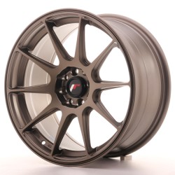 Japan Racing JR11 Alloy Wheel 17x8.25 - 4x108 / 4x100 - ET25 - Matt Bronze