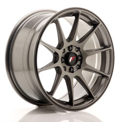 Japan Racing JR11 Alloy Wheel 17x8.25 - 4x100 / 4x114.3 - ET35 - Hyper Grey