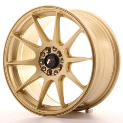 Japan Racing JR11 Alloy Wheel 17x8.25 - 5x112 / 5x114.3 - ET35 - Gold