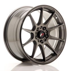 Japan Racing JR11 Alloy Wheel 17x8.25 - 5x112 / 5x114.3 - ET35 - Hyper Grey