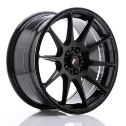 Japan Racing JR11 Alloy Wheel 17x8.25 - 5x100 / 5x108 - ET35 - Black