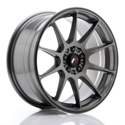 Japan Racing JR11 Alloy Wheel 17x8.25 - 5x100 / 5x108 - ET35 - Hyper Grey