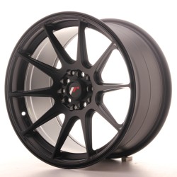 Japan Racing JR11 Alloy Wheel 17x9 - 4x100 / 4x114.3 - ET20 - Matt Black