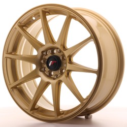 Japan Racing JR11 Alloy Wheel 18x7.5 - 5x112 / 5x114.3 - ET40 - Gold