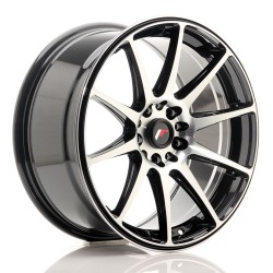 Japan Racing JR11 Alloy Wheel 18x8.5 - 5x114.3 / 5x120 - ET30 - Black