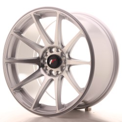 Japan Racing JR11 Alloy Wheel 18x9.5 - 5x112 / 5x114.3 - ET30 - Machined Silver