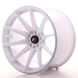 Japan Racing JR11 Alloy Wheel 19x11 - 5x120 / 5x114.3 - ET25 - White