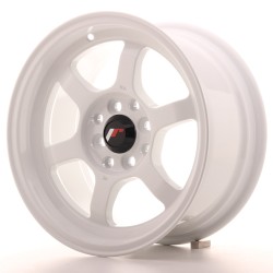 Japan Racing JR12 Alloy Wheel 15x7.5 - 4x114.3 / 4x100 - ET26 - White