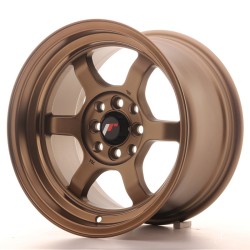 Japan Racing JR12 Alloy Wheel 15x8.5 - 4x100 / 4x114.3 - ET13 - Bronze