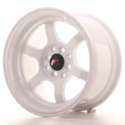 Japan Racing JR12 Alloy Wheel 15x8.5 - 4x100 / 4x114.3 - ET13 - White