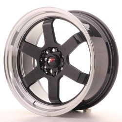 Japan Racing JR12 Alloy Wheel 17x8 - 4x100 / 4x114.3 - ET33 - Gloss Black