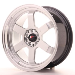 Japan Racing JR12 Alloy Wheel 17x8 - 4x100 / 4x114.3 - ET33 - Silver