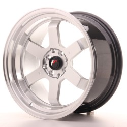 Japan Racing JR12 Alloy Wheel 17x9 - 4x100 / 4x114.3 - ET25 - Hyper Silver