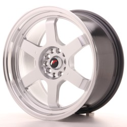 Japan Racing JR12 Alloy Wheel 18x9 - 5x120 / 5x114.3 - ET25 - Silver